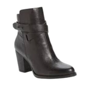 Arturo‎ Chiang Women's Sanya Black Block Heel Booties